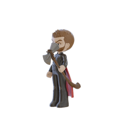 Cute Avengers Thor Infinity Figure 3d model