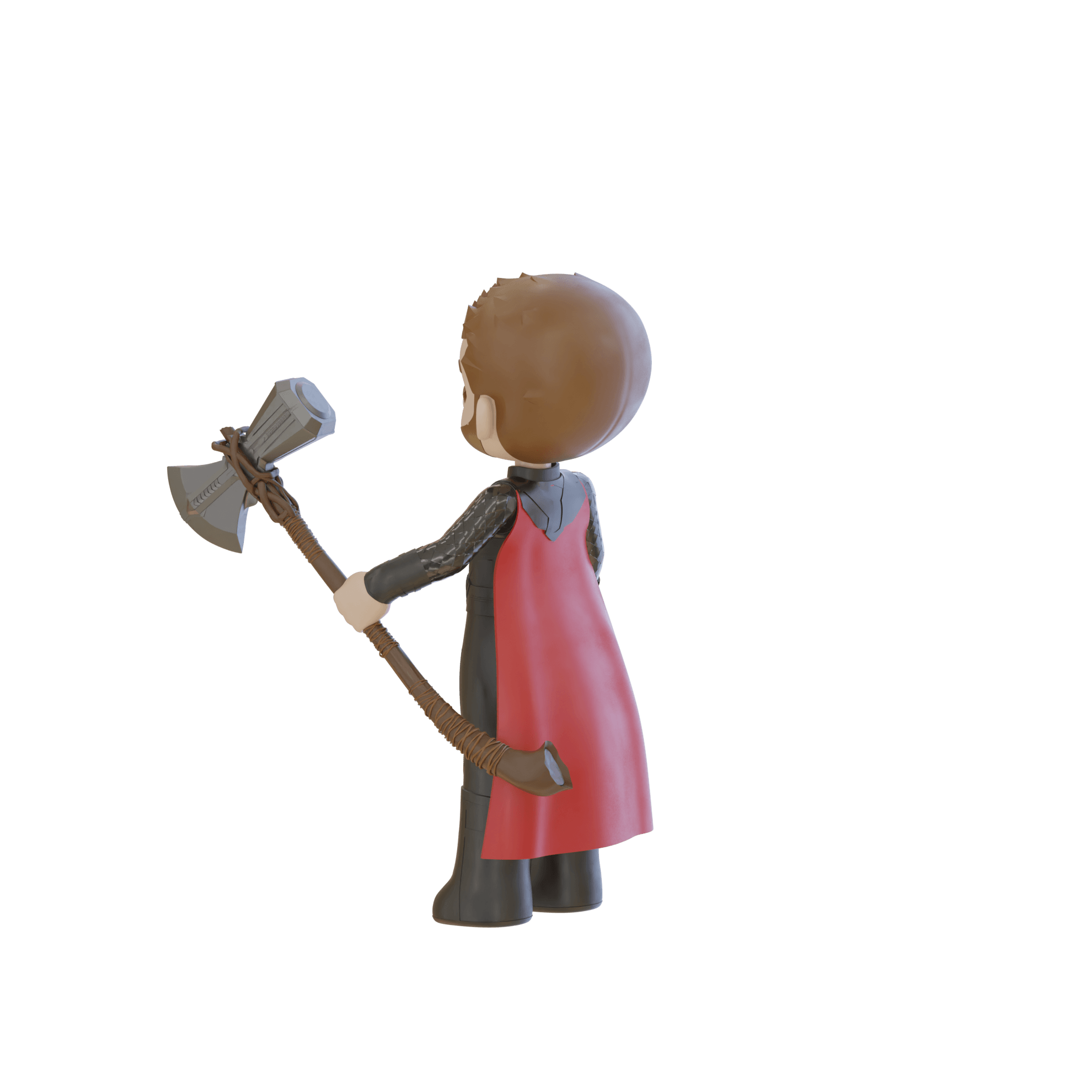 Cute Avengers Thor Infinity Figure 3d model