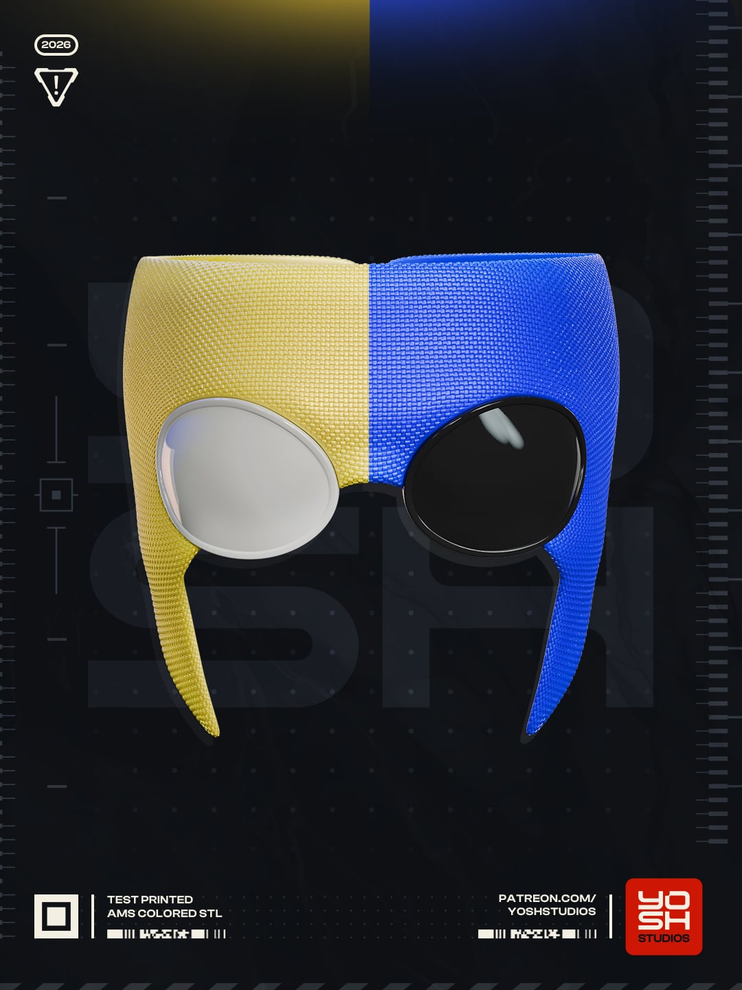 Invincible Mask 3D Printer STL 3d model