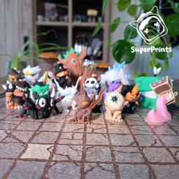 Mephit - Easy Multicolor FDM RPG Minis (No supports) 3d model