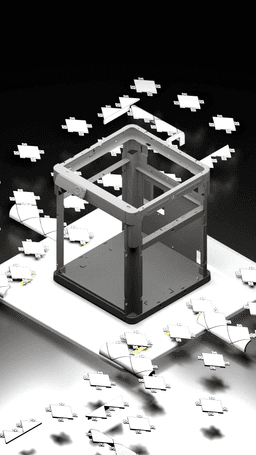 MOD Tiles for BambuLabs P1P & Interiors #ThangsBambuContest 3d model