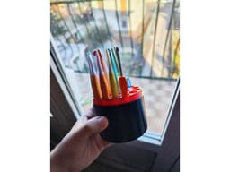 Crochet hooks holder 3d model