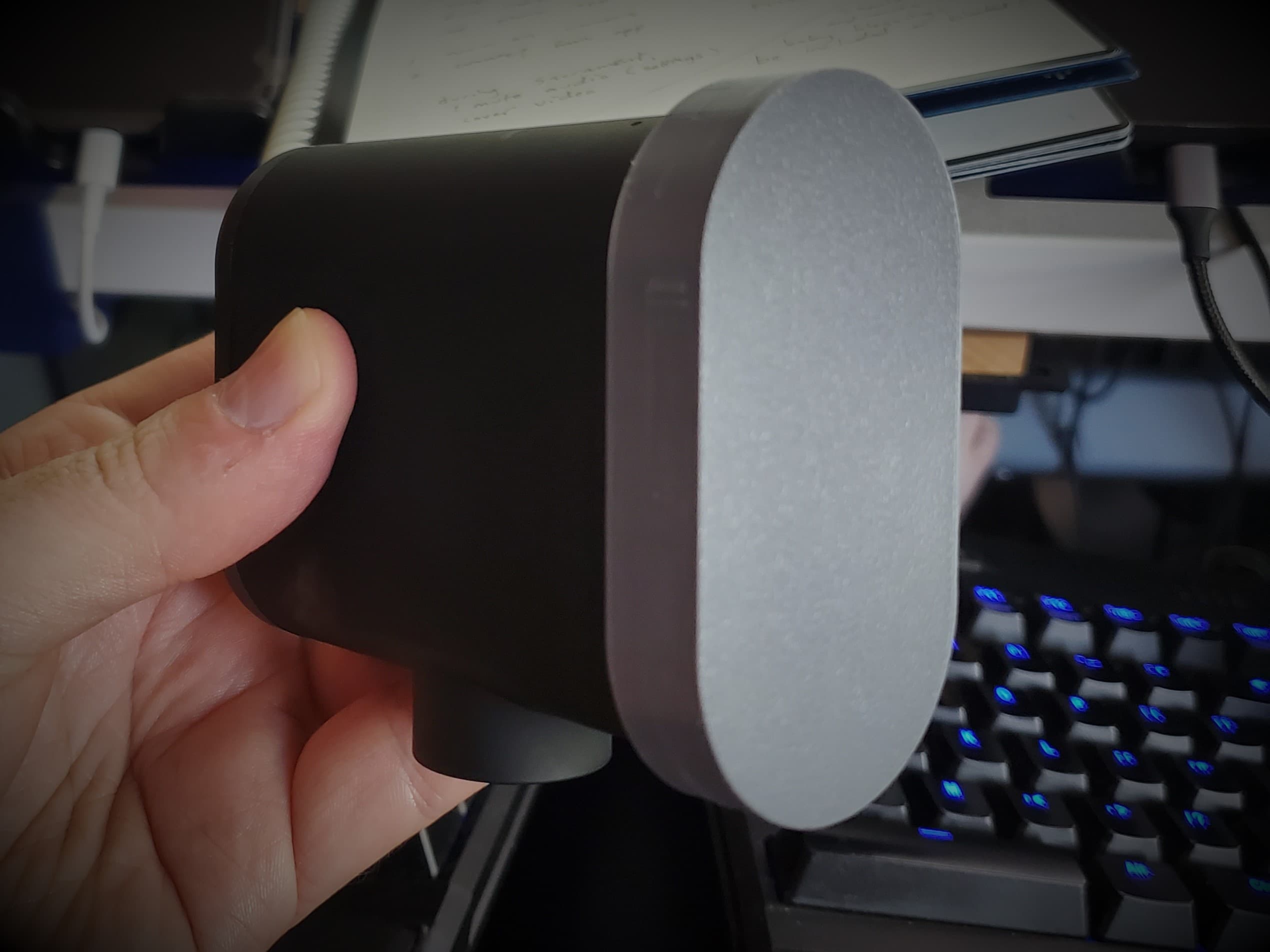 Mevo Start front (lens) cover 3d model
