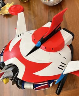 goldorak soucoupe ufo 3d model