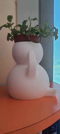 Fat Man Flower Vase 3d model