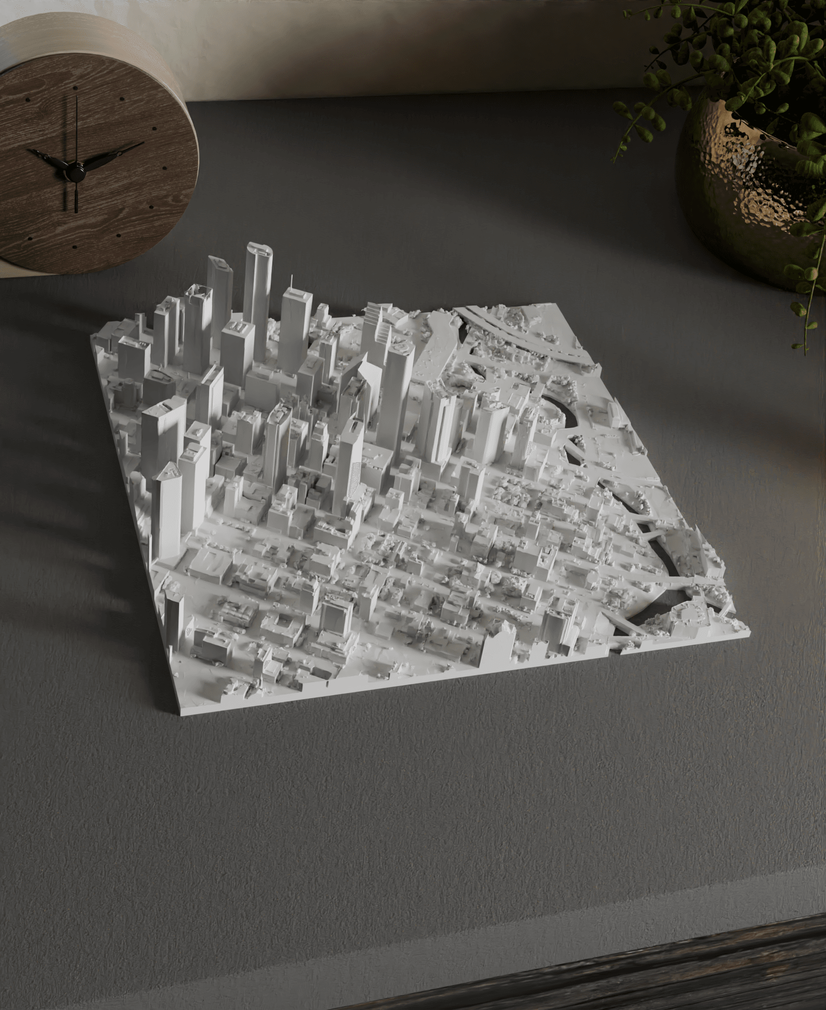 Houston, TX - Small 3d model