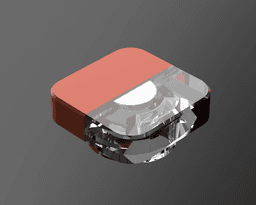 Magnetic Pixel Tile for Cooler Master Cube 540 3d model