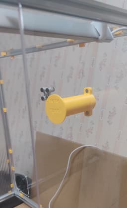 Better Spool Holder for YOOPAI Enclosure 3d model