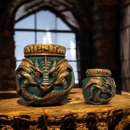 Dragon Jar - Screw Lid 3d model
