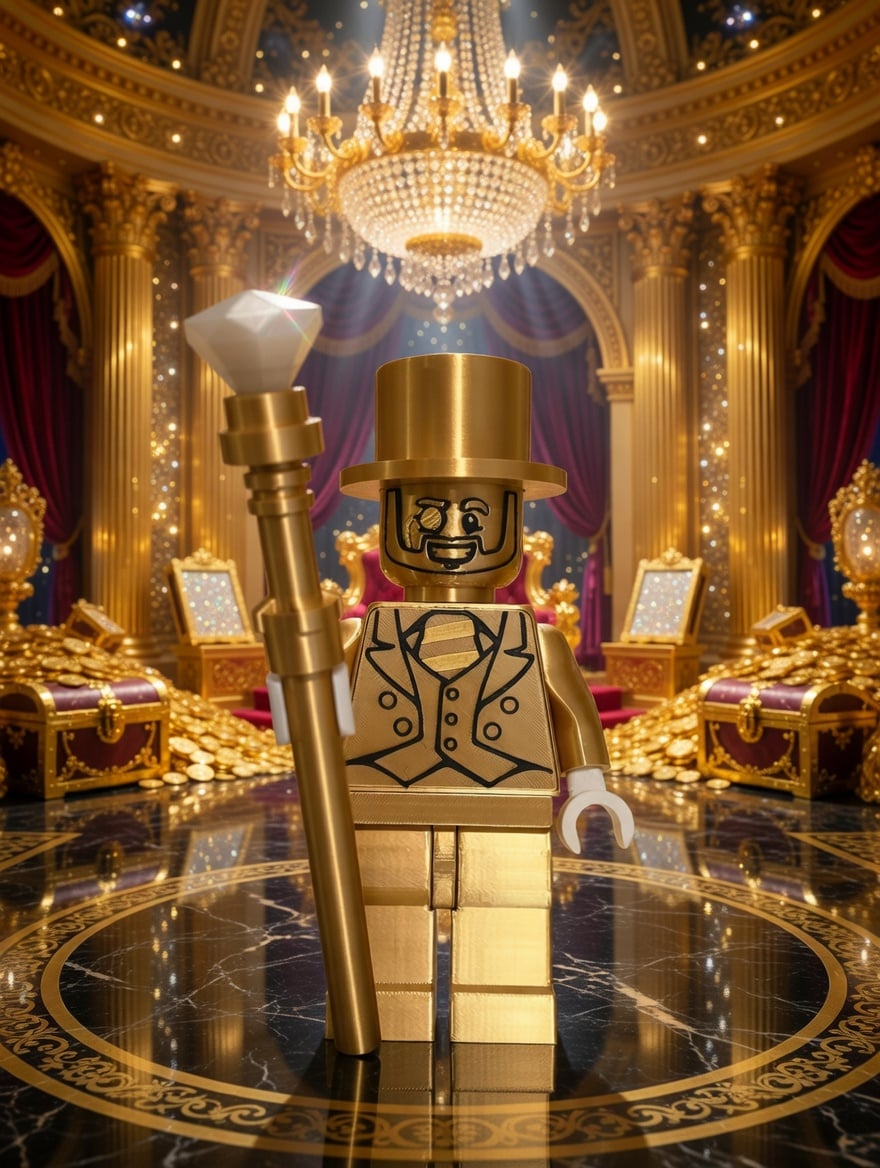 Gilded Aristocrat: Elite Megamod 3d model