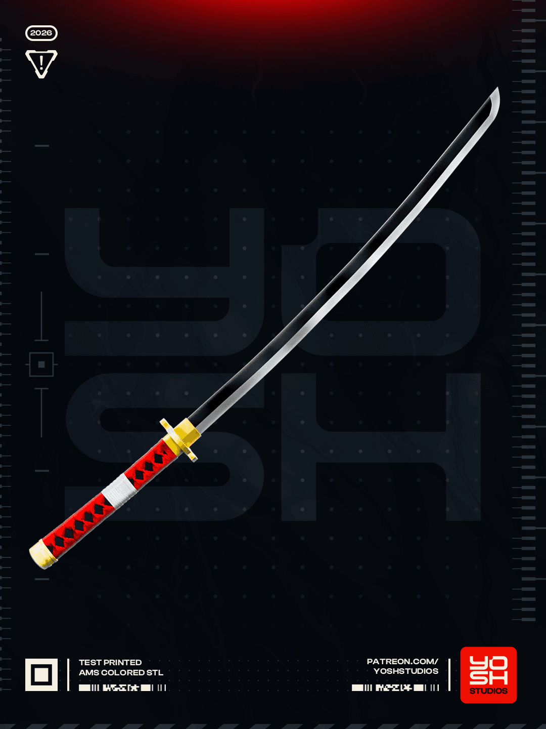 Green Pirate Katanas 3D Printer STL 3d model
