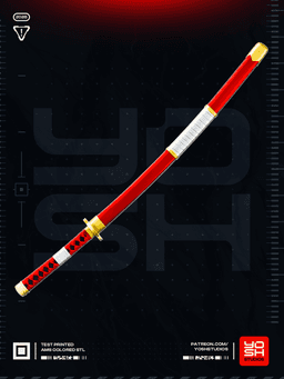 Green Pirate Katanas 3D Printer STL 3d model