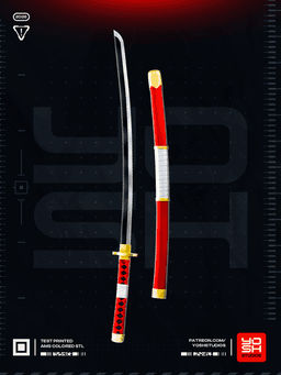 Green Pirate Katanas 3D Printer STL 3d model