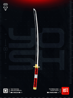 Green Pirate Katanas 3D Printer STL 3d model