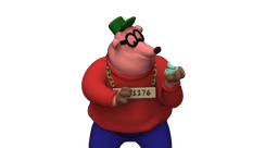 Beagle Boy - Yummy Cupcake 3d model