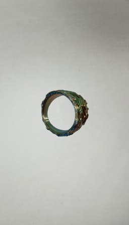 Signet ring Alien Relic & Zig Zag 3d model