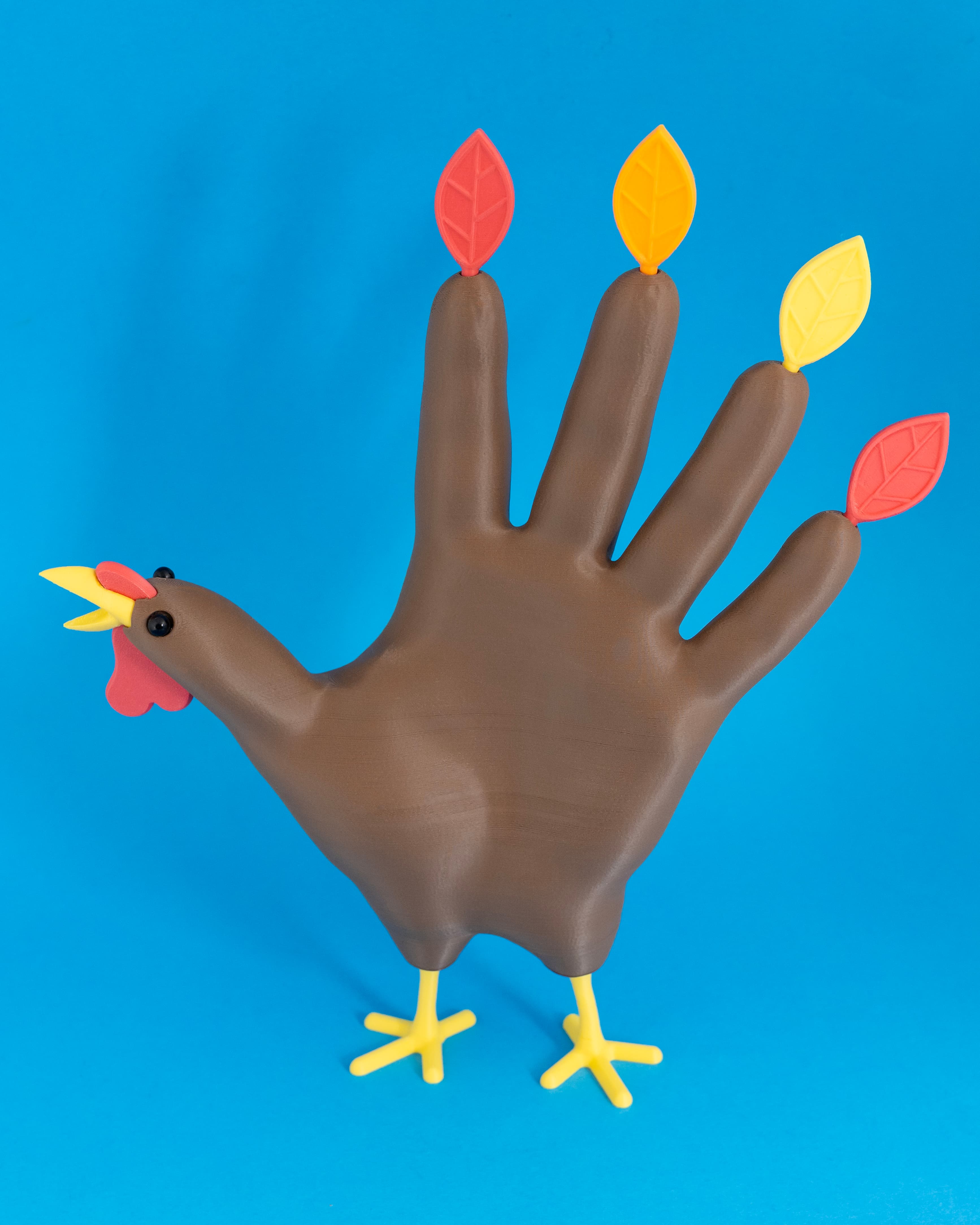 Hand Turkey // Rejected Animals 3d model