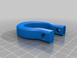 Rope Hook (1/4-20 Bolt) 3d model