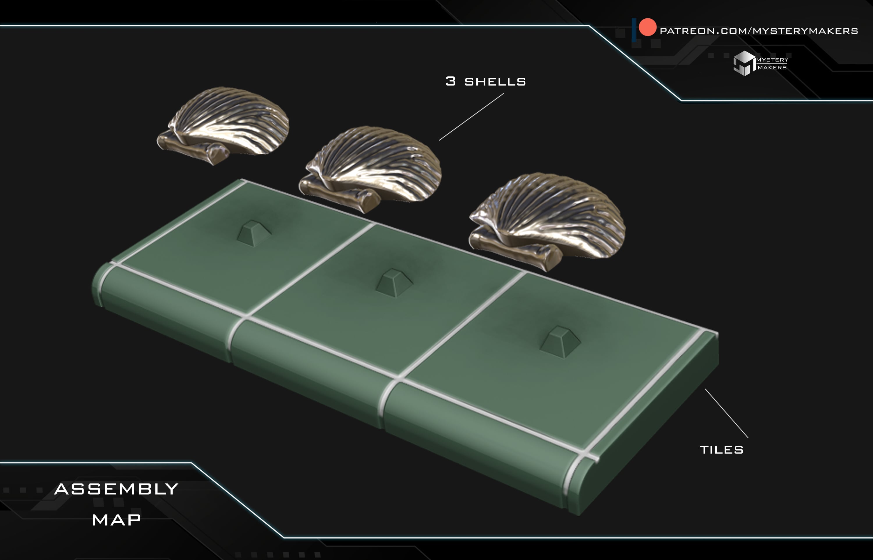 The Shells - Demolition man 3d model