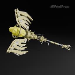 Staff of wind 3d model