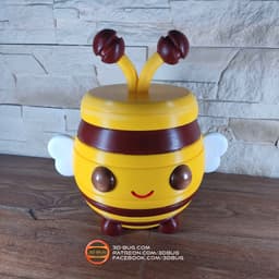 Bee Candy Jar 3d model