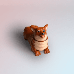 Corgi-Clicker 3d model