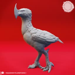 Axe Beak Pair - Tabletop Miniatures (Pre-Supported) 3d model