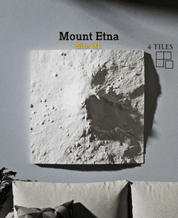 Mount Etna 3d model