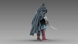 Steel Shadow Warrior 3d model