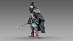 Steel Shadow Warrior 3d model
