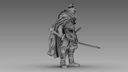 Steel Shadow Warrior 3d model
