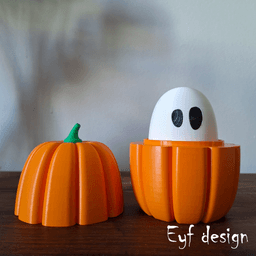 Halloween Matryoshka Doll 3d model