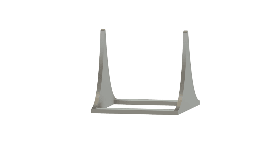 Simple RC Airplane CG Balancer 3d model