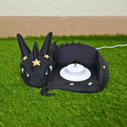 Galactic Starlight Dragon - Suitable for Toniebox 3d model