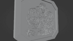 THE HULK 3D PRINT TILE #1 3d model
