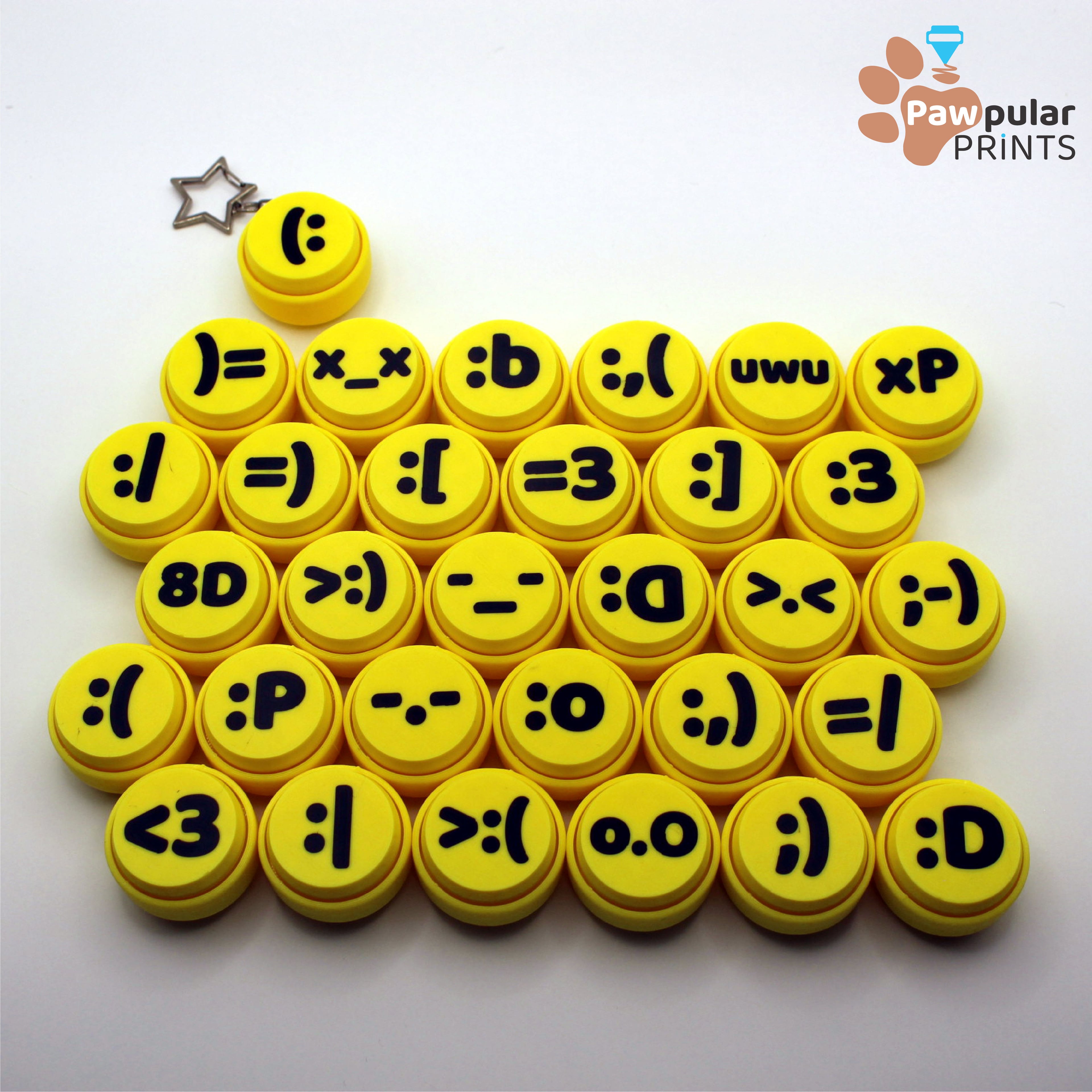 Emotional Clickers - Origins Pack 3d model