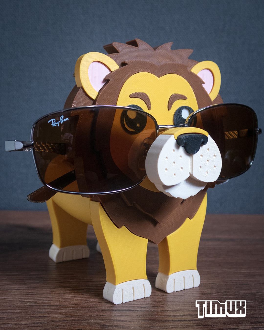 LION GLASSES HOLDER 3d model