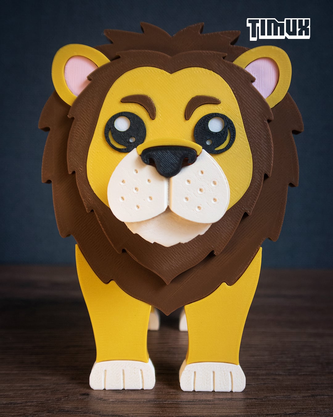 LION GLASSES HOLDER 3d model