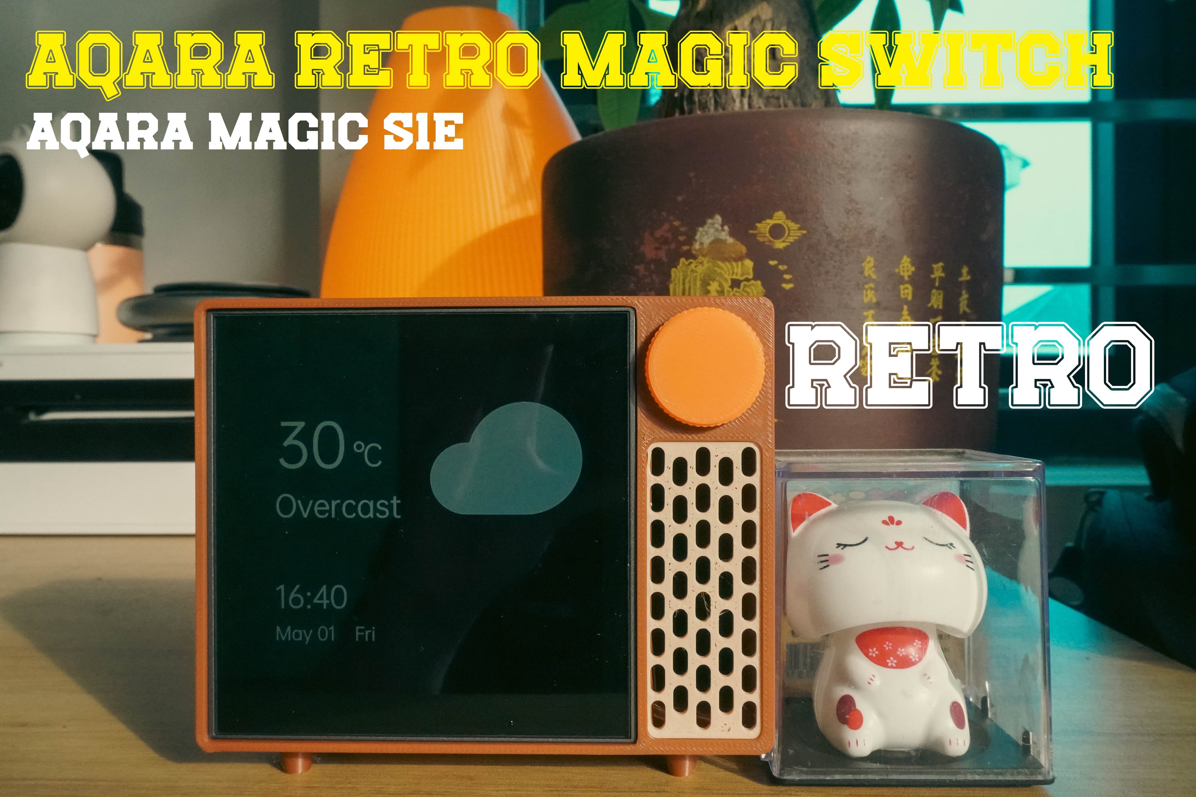 Aqara Magic Retro Switch Case 3d model