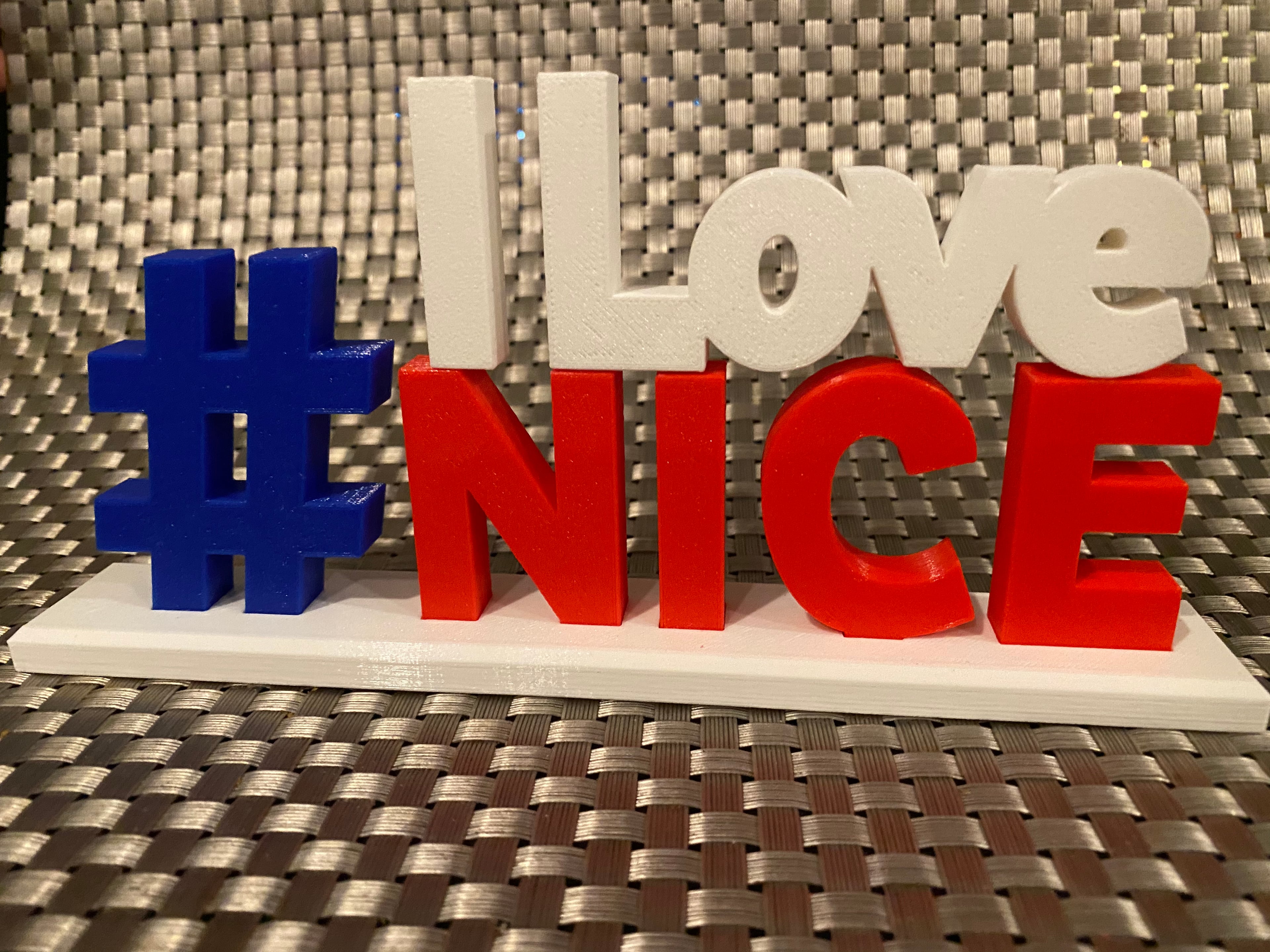#ILOVENICE Remix 3d model