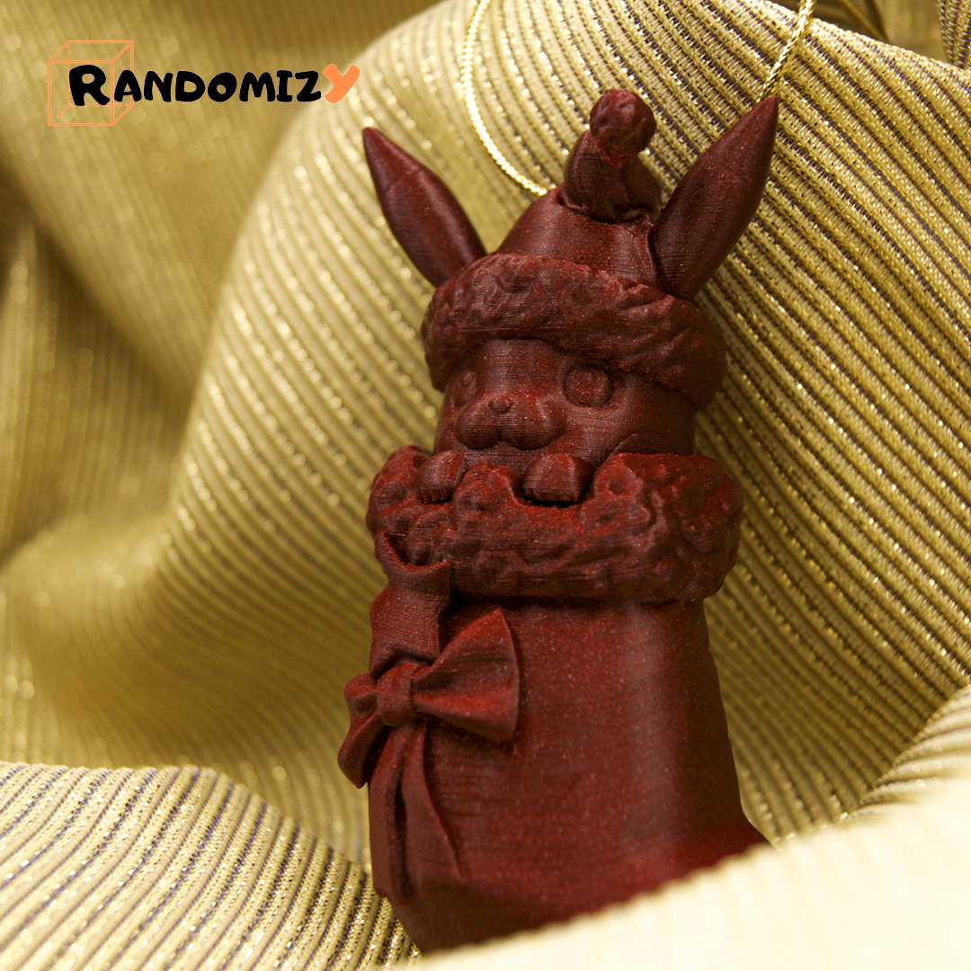 Christmas Pikachu Decoration 3d model