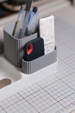 IKEA SKÅDIS Desktop Storage Set – Modular Desk Organizer with Pegboard System 3d model