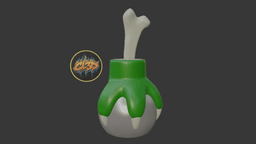 Claw Stash Container 3d model