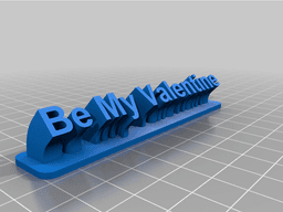 Be My Valentine 3d model