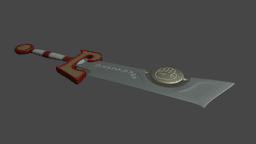 Fantasy Sword Inspired by Ashbringer v2 3d model
