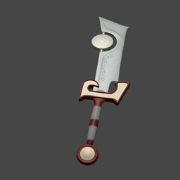 Fantasy Sword Inspired by Ashbringer v2 3d model