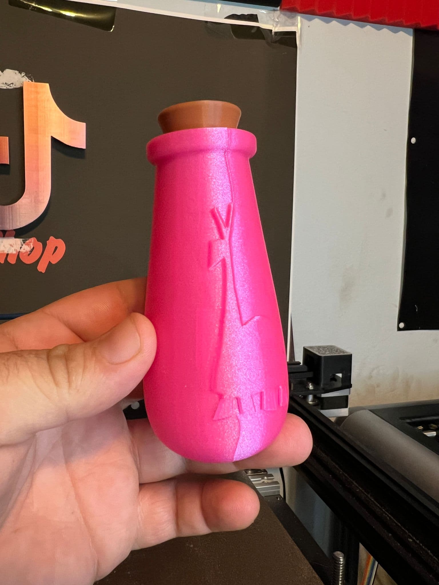 Llama potion bottle 3d model