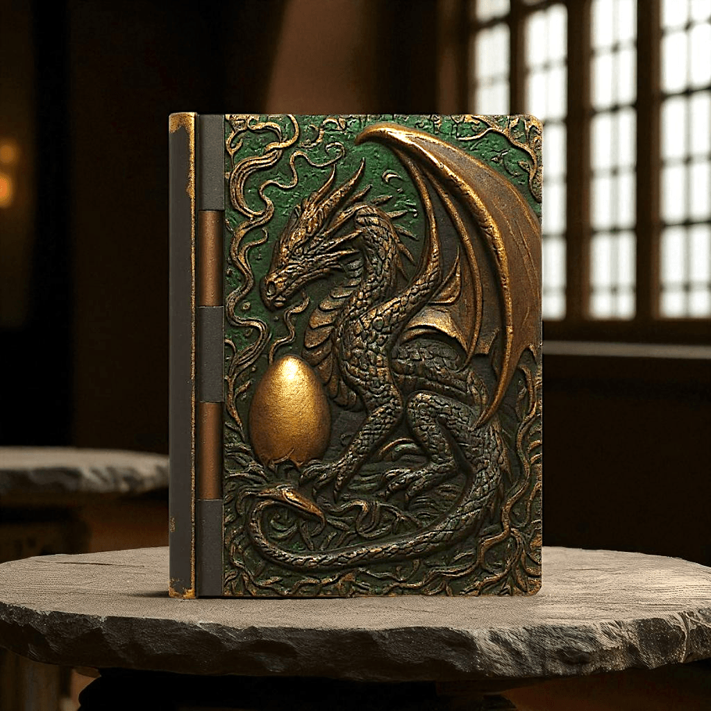 Guardian Dragon Book Box 3d model