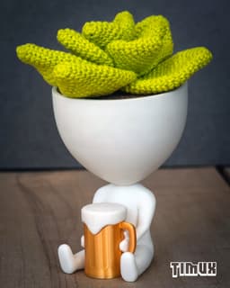 ROBERT PLANT DRINKING A BEER 3d model