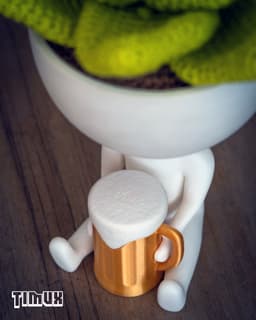 ROBERT PLANT DRINKING A BEER 3d model